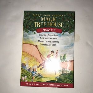 Magic treehouse books one through four new without tags Mary Pope Osborne